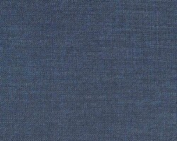 Blue textured fabric for upholstery, ideal for home décor accents. Maison Mermont.