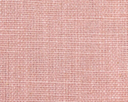 Soft pink textured fabric for home furnishing enhances elegance. Maison Mermont.