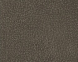Dark textured leather upholstery fabric for home decor. Maison Mermont.