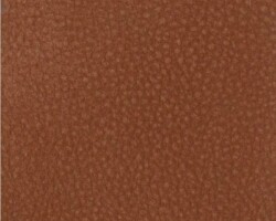 Brown textured leather upholstery fabric for home furniture. Maison Mermont.