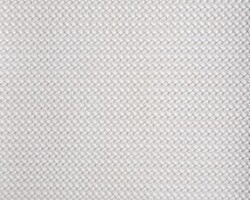 Woven white textured fabric for home decor, featuring a subtle basket weave pattern. Maison Mermont.