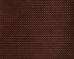 Woven brown textured fabric for upholstery and home decor. Maison Mermont.