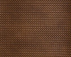 Woven brown textile pattern for home decor, showcasing intricate craftsmanship. Maison Mermont.