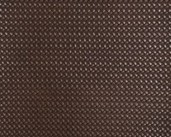 Woven dark brown textured fabric for home décor, perfect for upholstery or cushions. Maison Mermont.