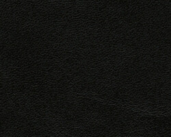 Dark leather texture for furniture upholstery, showing detailed grain and richness. Maison Mermont.