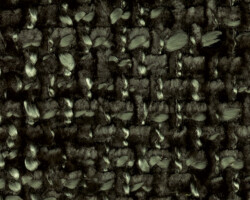 Dark green textured fabric with a thick woven pattern, ideal for upholstery. Maison Mermont.