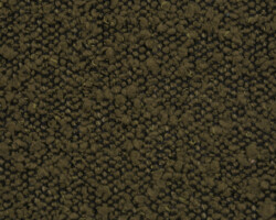Dark green textured carpet with looped fibers for home decor. Maison Mermont.