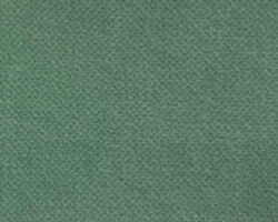 Green textured fabric close-up for home furnishings, offering a soft and elegant touch. Maison Mermont.