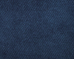 Elegant dark blue textured fabric for home furnishings. Maison Mermont.
