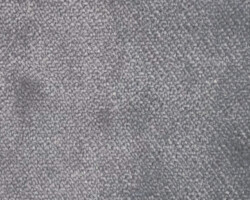 Close-up of textured grey fabric, perfect for upholstery or cushions. Maison Mermont.