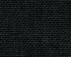 Black woven fabric texture detail for upholstery projects. Maison Mermont.