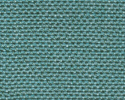 Twill FR Close-up of teal woven fabric texture, ideal for upholstery. Maison Mermont.