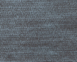 Vivid Chenille Soft textured blue woven rug for home decor. Maison Mermont.