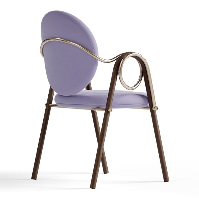 liana-dining-chair-2 Stylish liana upholstered chair with a sleek metal frame, perfect for modern interiors. Maison Mermont.